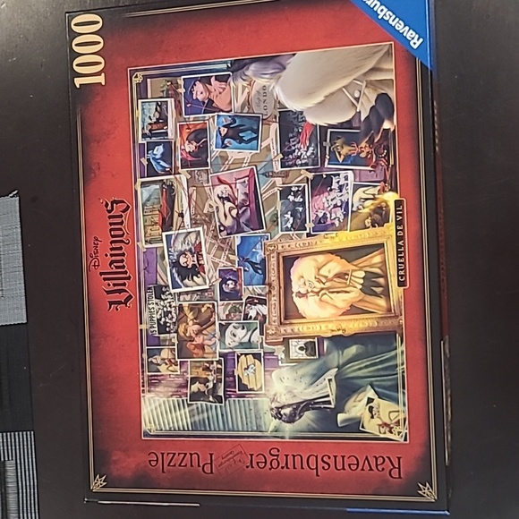 Ravensburger Other - RAVENSBURGER VILLAINOUS CRUELLA DE VIL 1000 PUZZLE